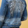 Denim Jacket with sequins